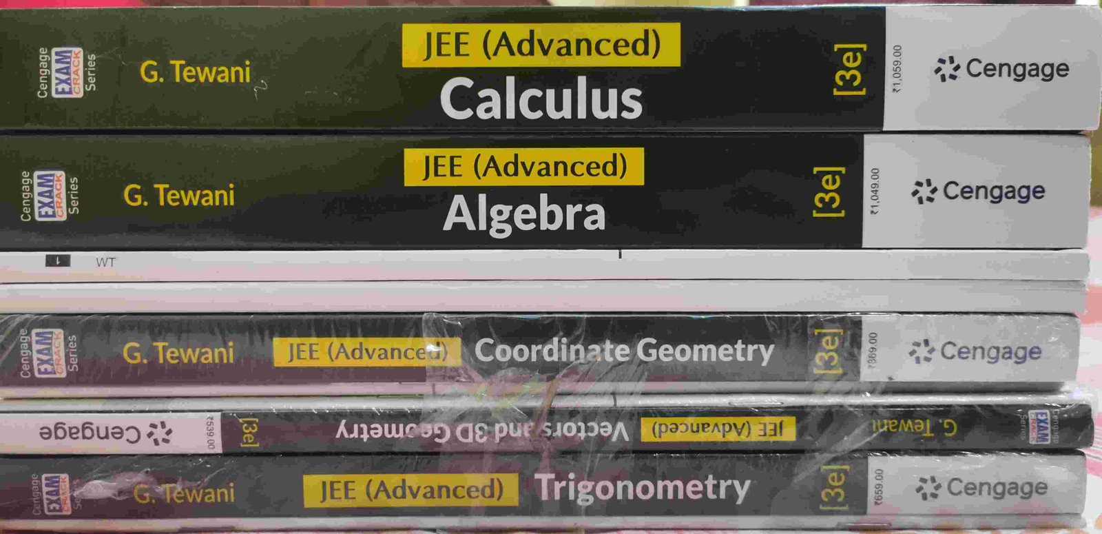 Cengage JEE Advance Math 5-Book Set by G.Tewani 3e
